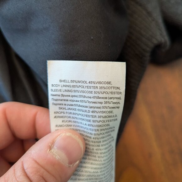 Ben Sherman Military Wool Bomber - Picture 8 of 8